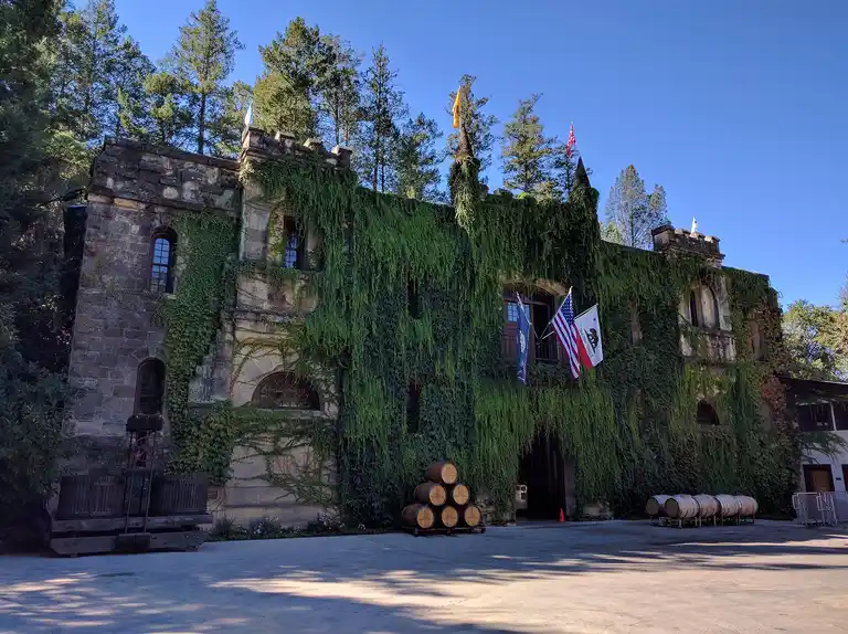 Front of Chateau Montelena Winery