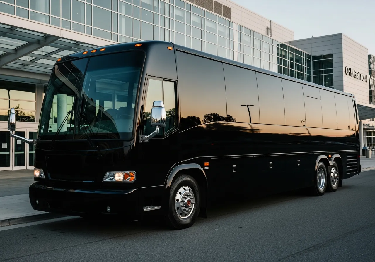 36-Passenger Coach — Exterior — BNG Worldwide Chauffeur Services executive fleet vehicle