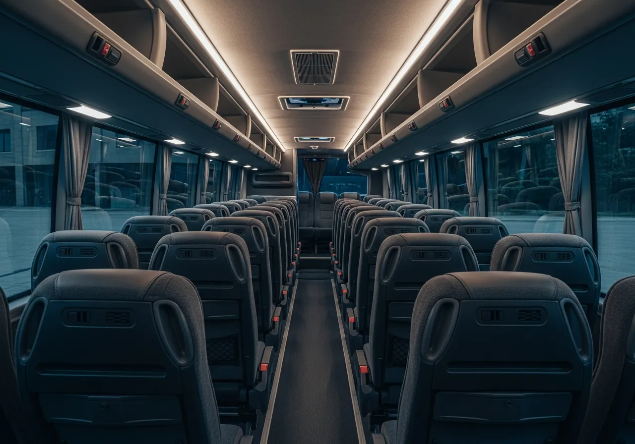 36-Passenger Coach Interior thumbnail