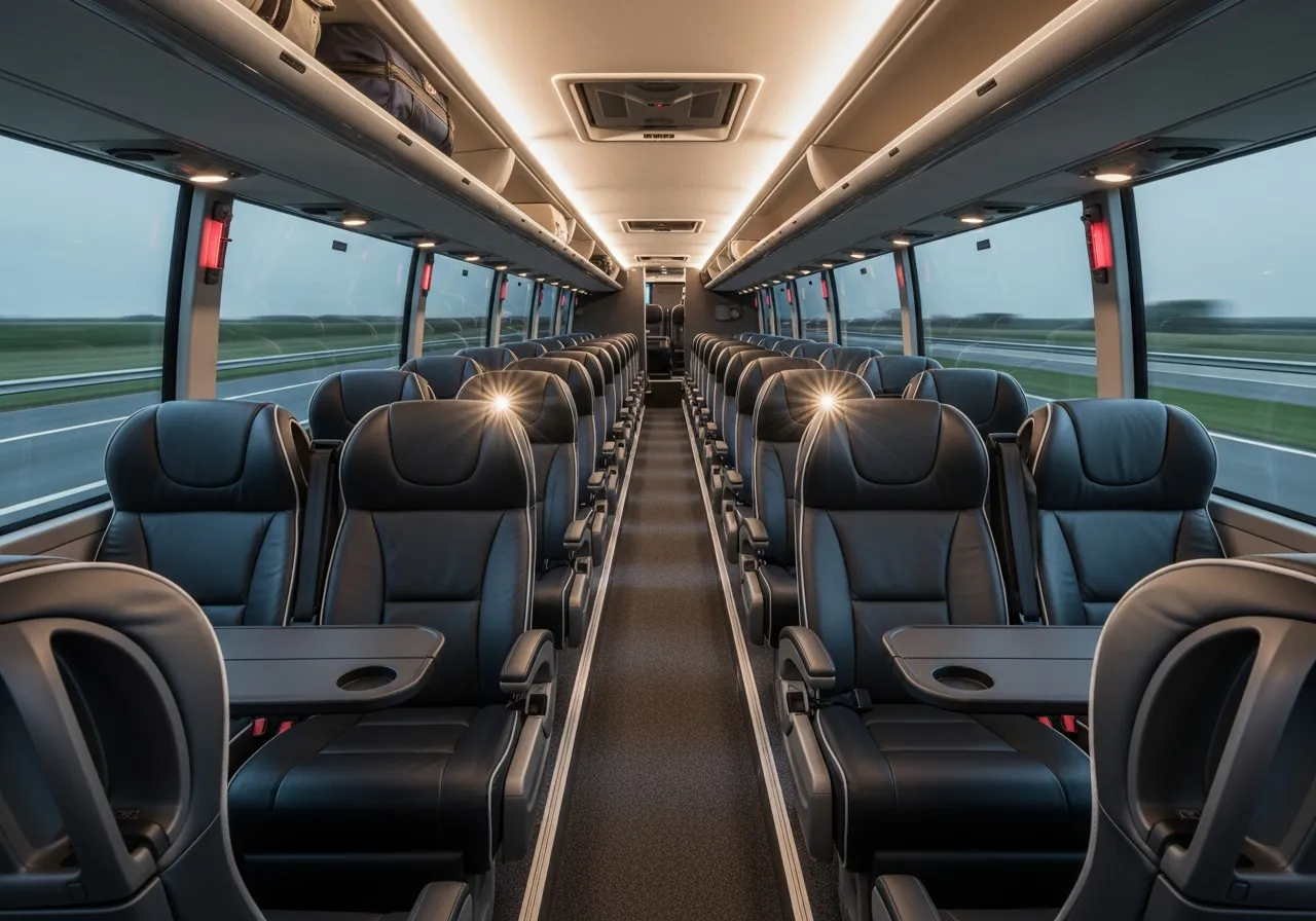47-Passenger Coach Interior thumbnail