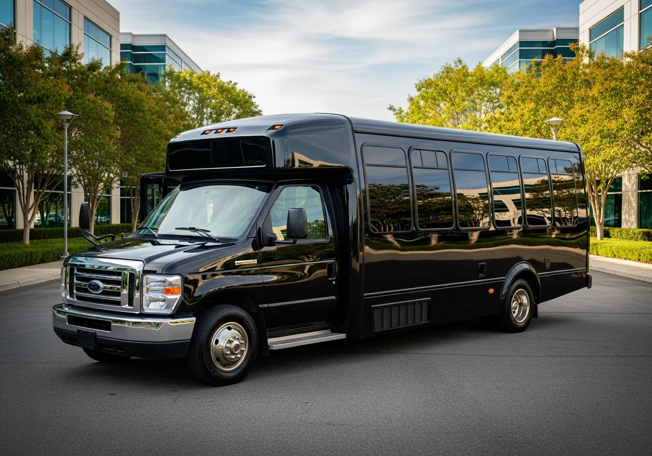 25-Passenger Mini Coach — Exterior — BNG Worldwide Chauffeur Services executive fleet vehicle
