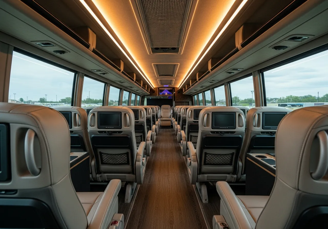 52-Passenger Motorcoach Interior thumbnail